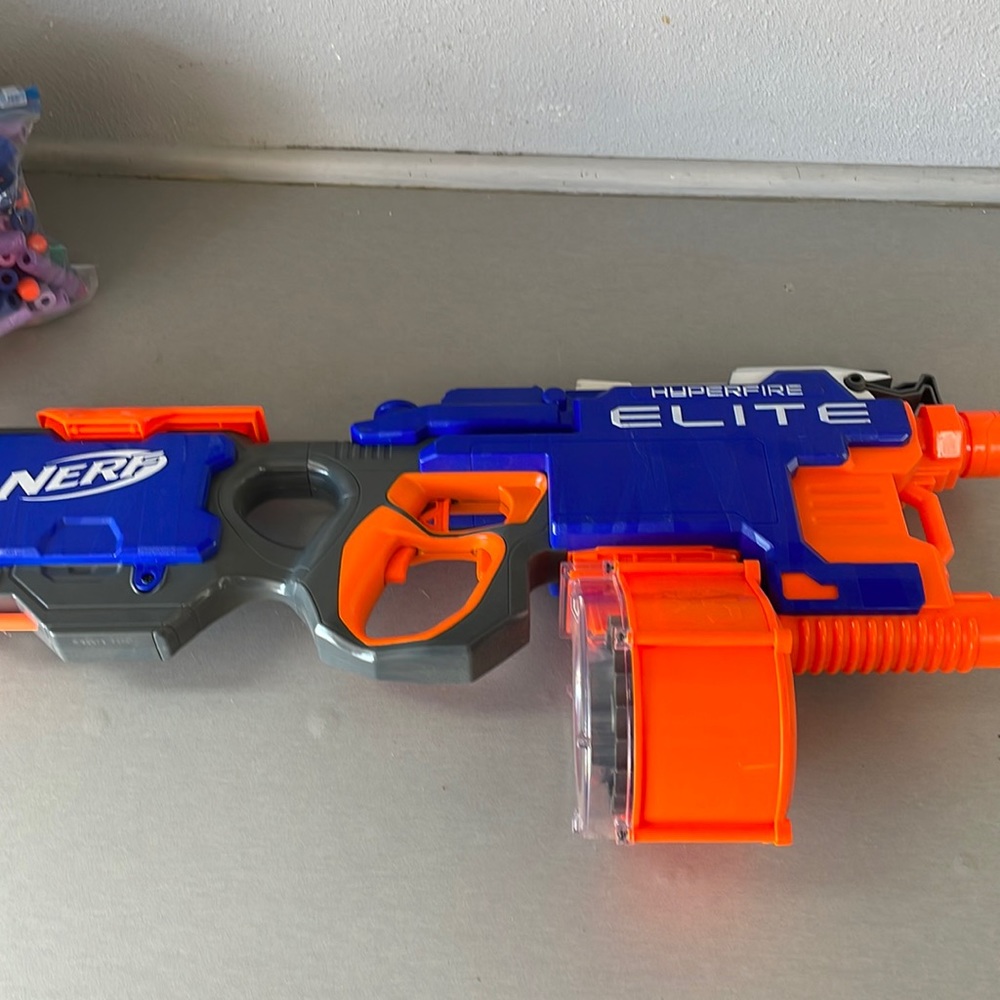 nerf hyper fire elite nerf gun